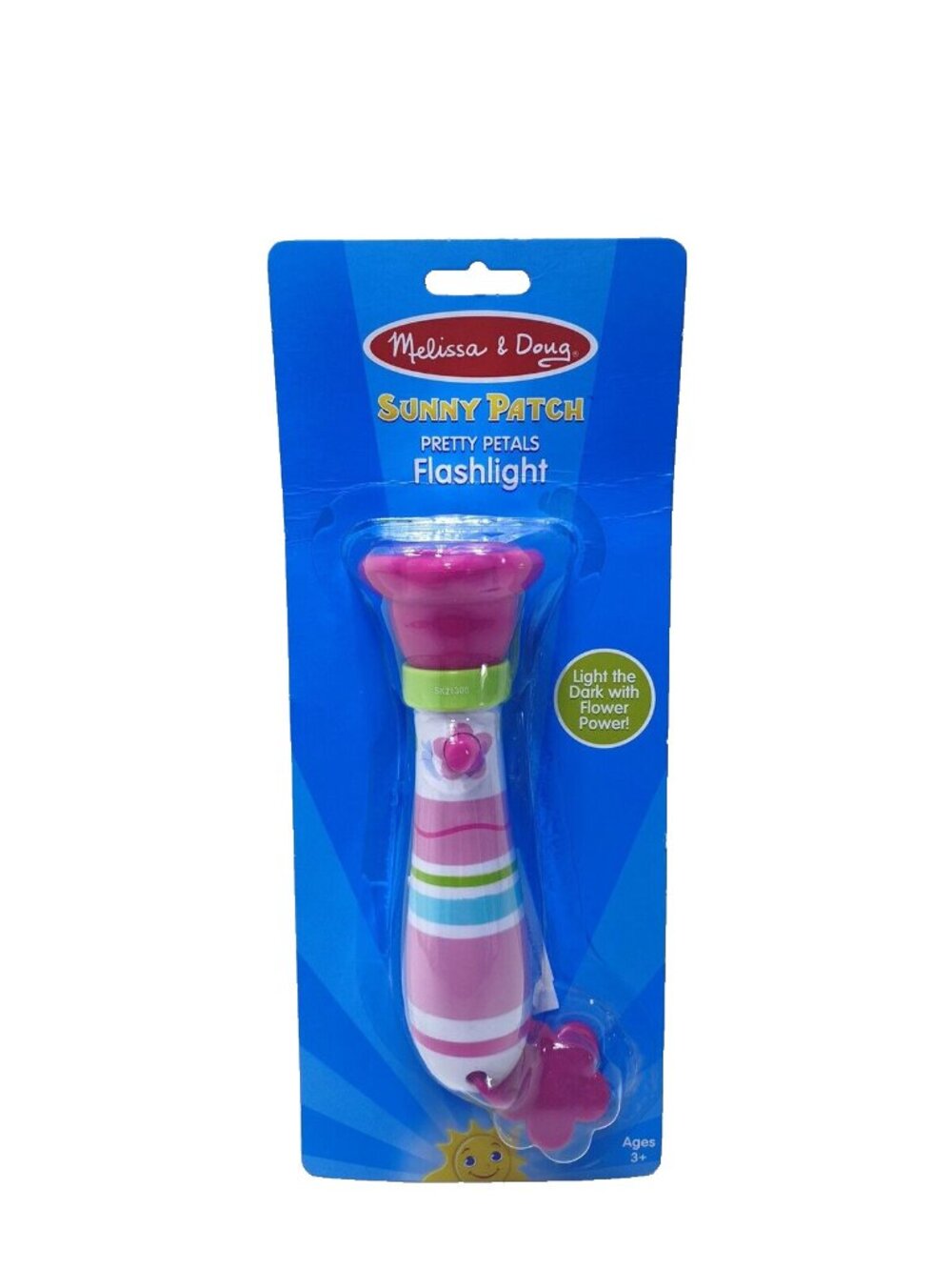 Melissa & Doug Sunny Patch Petals Kids Flashlight Flower Toy Ages 3+ Educational